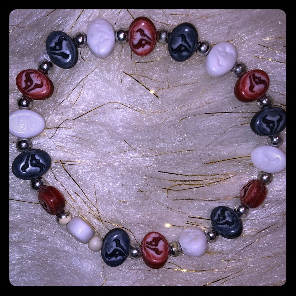 💫add on item HOUSTON Texans NFL bracelet